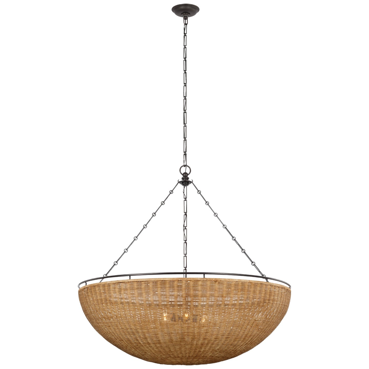 VISUAL COMFORT SIGNATURE, CLOVIS GRANDE CHANDELIER, CHANDELIER LIGHT