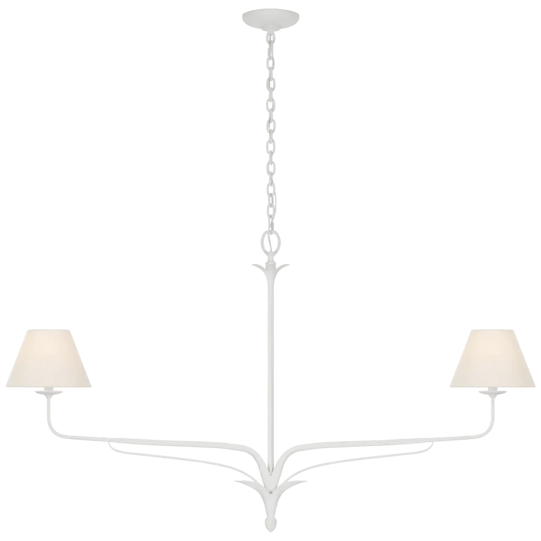 VISUAL COMFORT SIGNATURE, AMALFI LINEAR CHANDELIER, LINEAR LIGHT