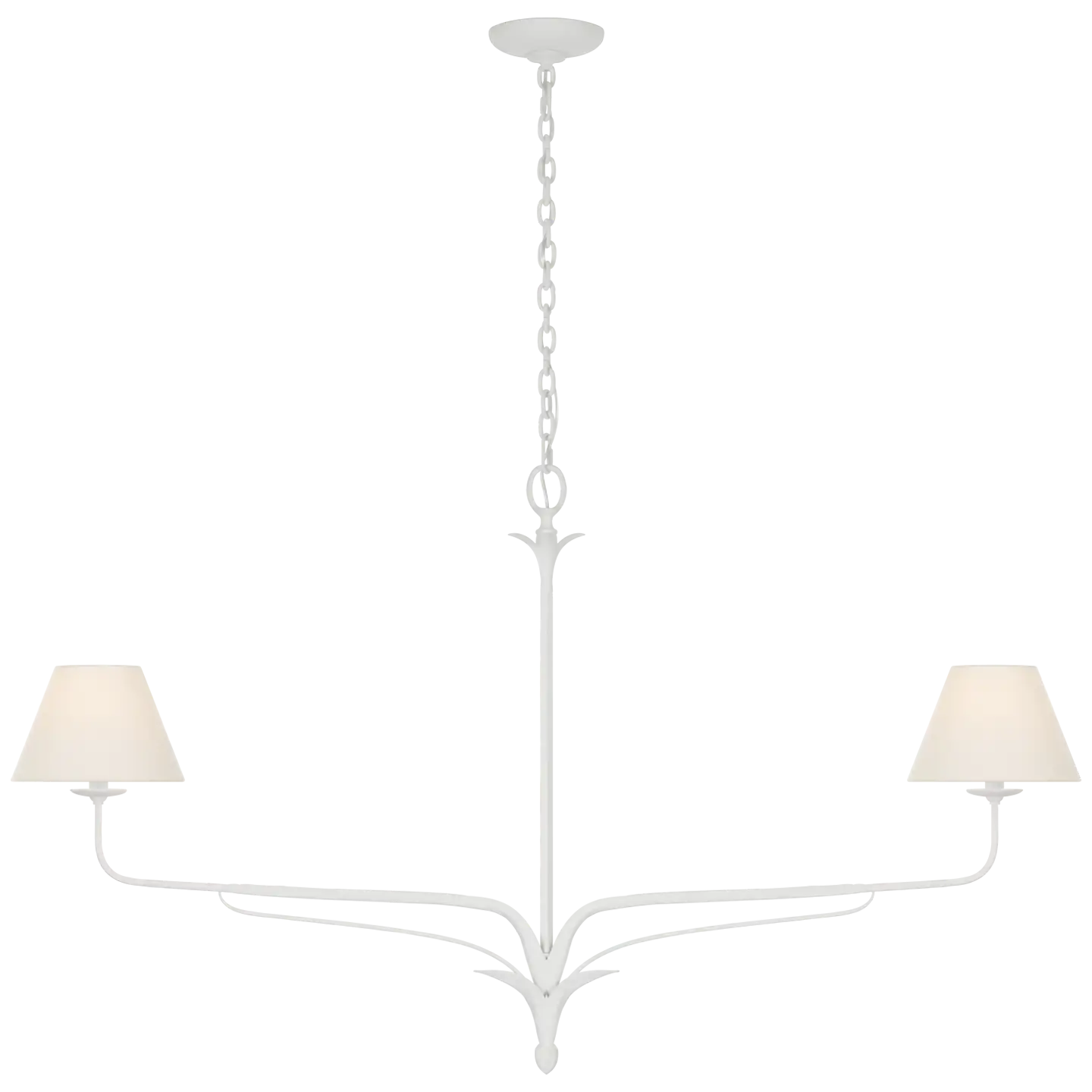 VISUAL COMFORT SIGNATURE, AMALFI LINEAR CHANDELIER, LINEAR LIGHT