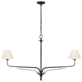 VISUAL COMFORT SIGNATURE, AMALFI LINEAR CHANDELIER, LINEAR LIGHT