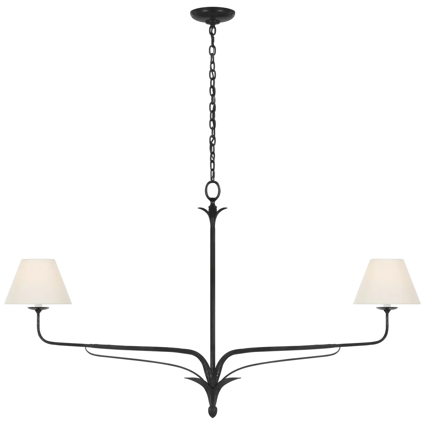 VISUAL COMFORT SIGNATURE, AMALFI LINEAR CHANDELIER, LINEAR LIGHT