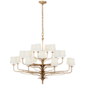 VISUAL COMFORT SIGNATURE, AMALFI THREE-TIERED CHANDELIER, CHANDELIER LIGHT