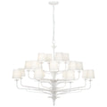 VISUAL COMFORT SIGNATURE, AMALFI THREE-TIERED CHANDELIER, CHANDELIER LIGHT
