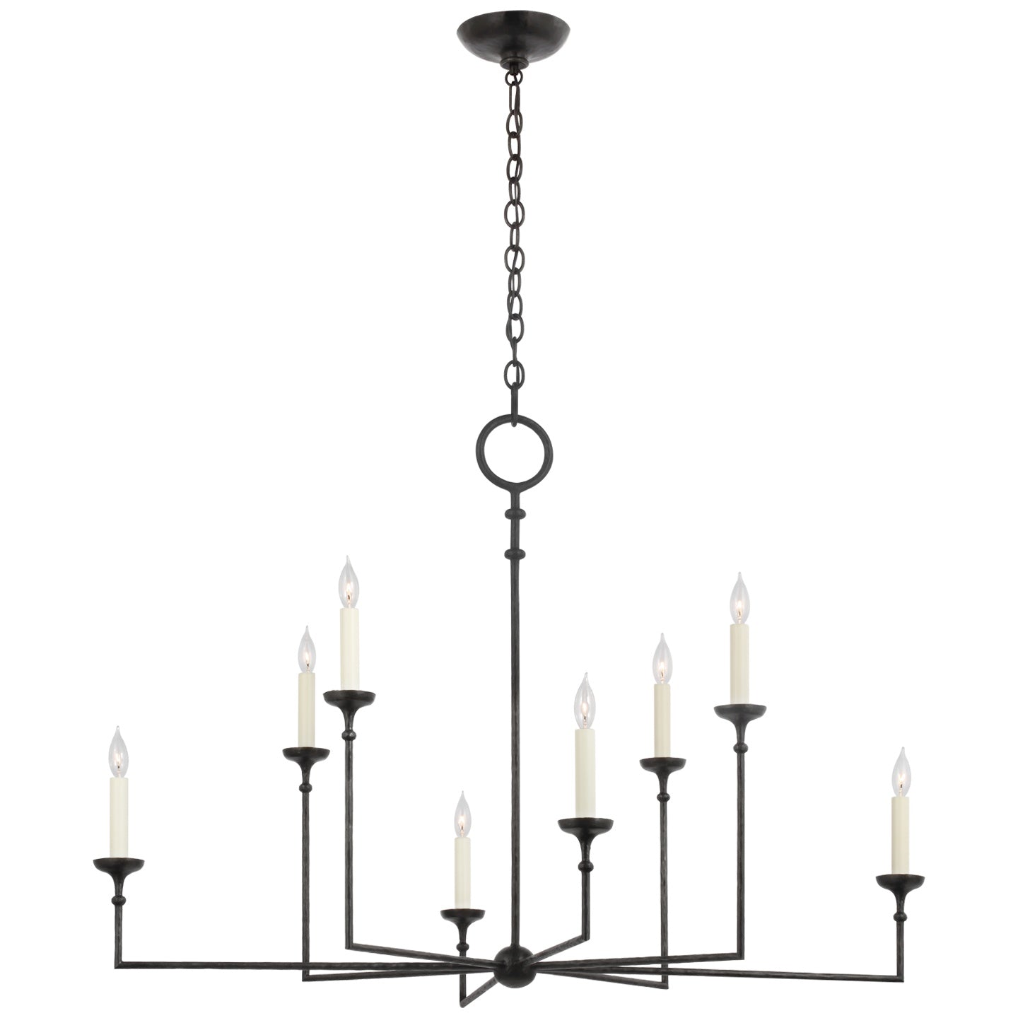 VISUAL COMFORT SIGNATURE, ROWEN 8-LIGHT CHANDELIER, CHANDELIER LIGHT