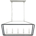 VISUAL COMFORT SIGNATURE, DARLANA RATTAN WRAPPED LINEAR LANTERN, LINEAR LIGHT