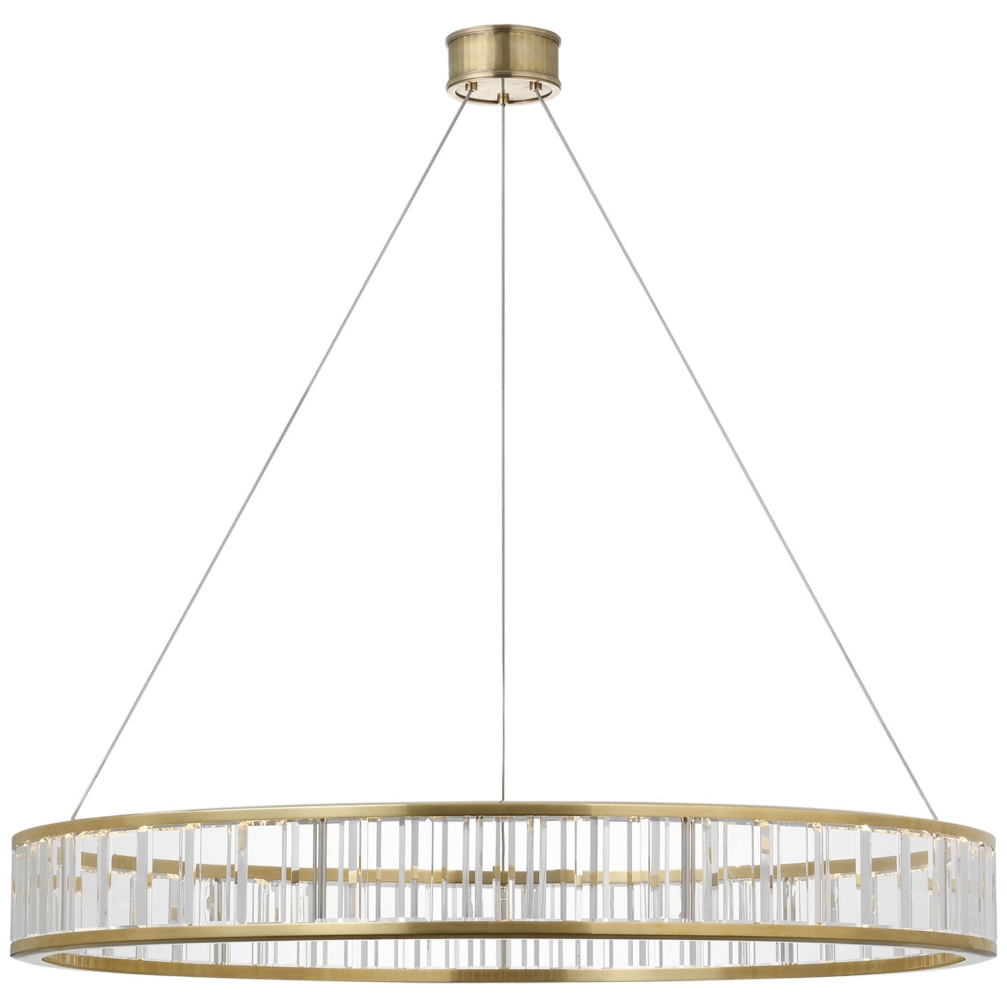 VISUAL COMFORT SIGNATURE, ITERNA RING CHANDELIER, CHANDELIER LIGHT