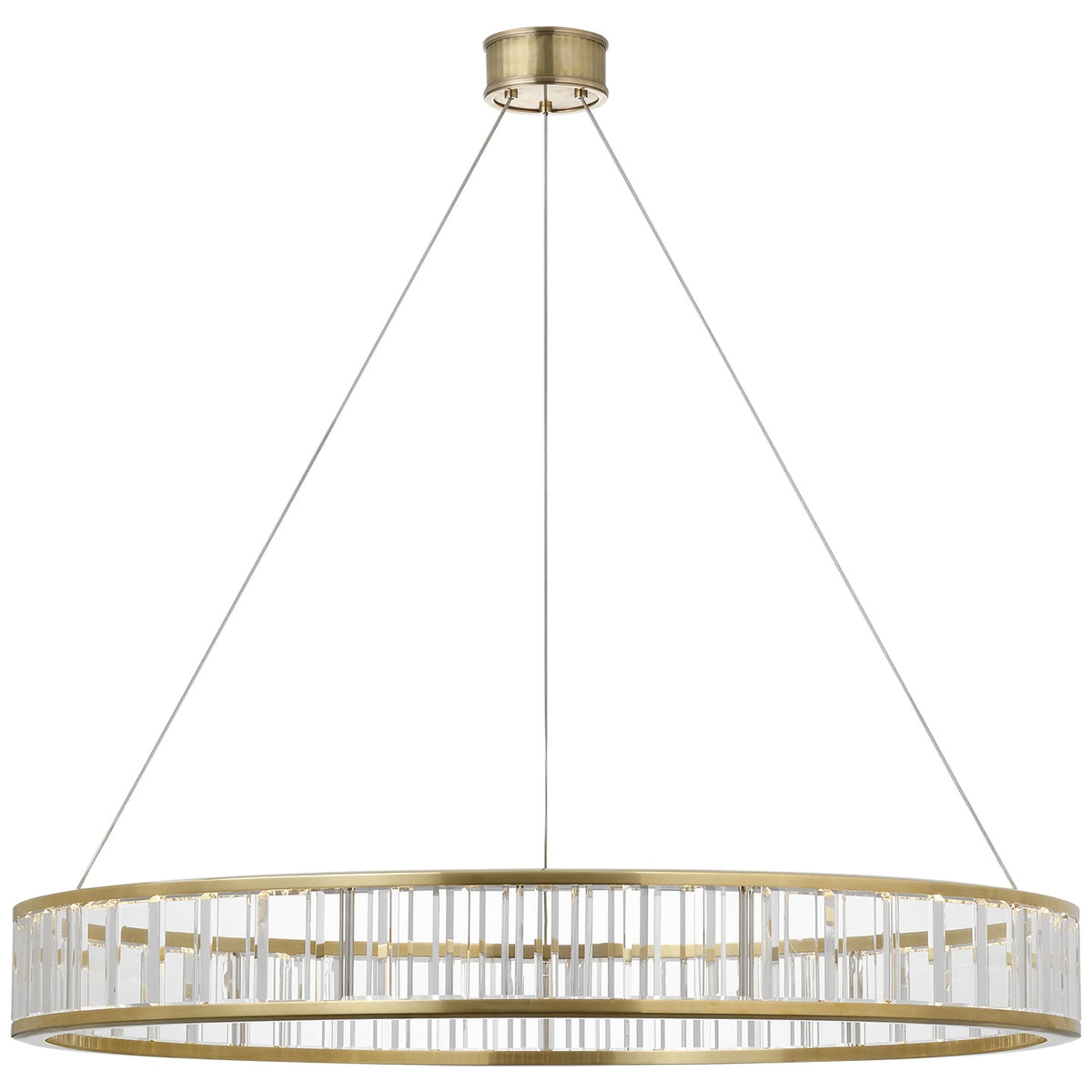 VISUAL COMFORT SIGNATURE, ITERNA RING CHANDELIER, CHANDELIER LIGHT