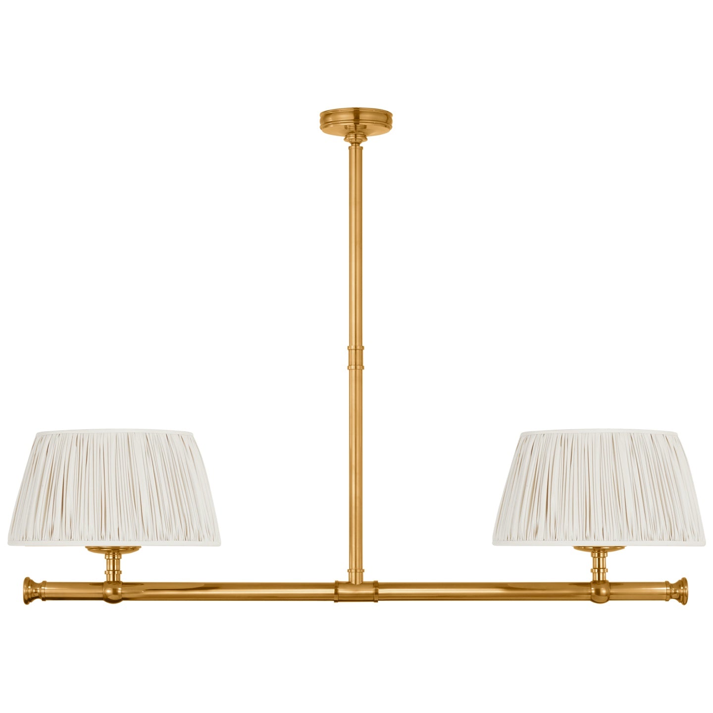 VISUAL COMFORT SIGNATURE, MARION LINEAR CHANDELIER, LINEAR LIGHT