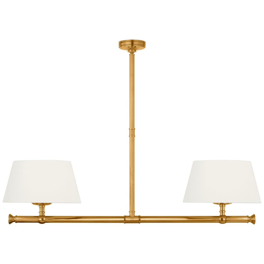 VISUAL COMFORT SIGNATURE, MARION LINEAR CHANDELIER, LINEAR LIGHT