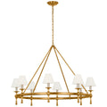 VISUAL COMFORT SIGNATURE, CLASSIC RING CHANDELIER, CHANDELIER LIGHT