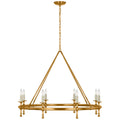 VISUAL COMFORT SIGNATURE, CLASSIC RING CHANDELIER, CHANDELIER LIGHT