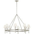 VISUAL COMFORT SIGNATURE, CLASSIC RING CHANDELIER, CHANDELIER LIGHT
