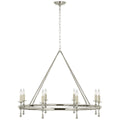 VISUAL COMFORT SIGNATURE, CLASSIC RING CHANDELIER, CHANDELIER LIGHT