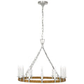 VISUAL COMFORT SIGNATURE, DARLANA WRAPPED RING CHANDELIER, CHANDELIER LIGHT