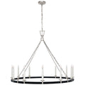 VISUAL COMFORT SIGNATURE, DARLANA WRAPPED RING CHANDELIER, CHANDELIER LIGHT