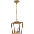 VISUAL COMFORT SIGNATURE, DARLANA MINI WRAPPED LANTERN, LANTERN CEILING LIGHT