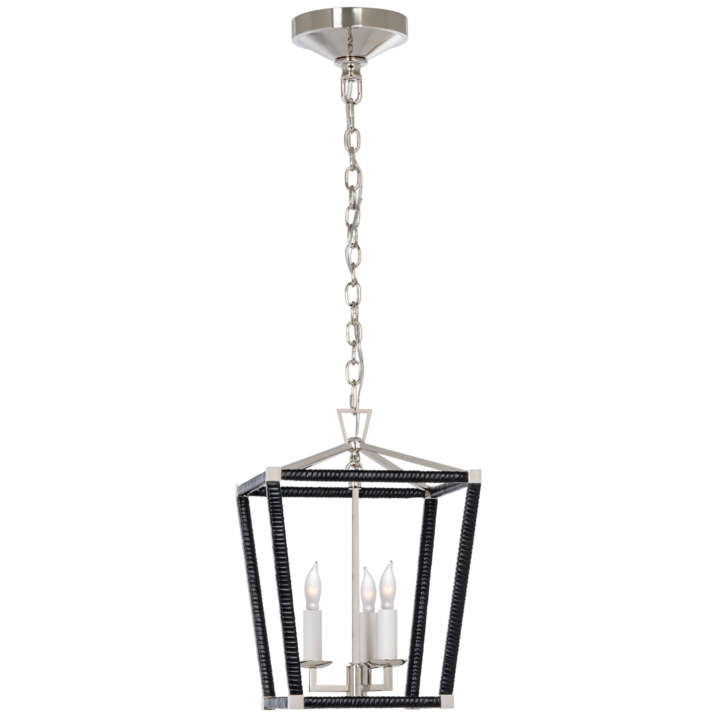 VISUAL COMFORT SIGNATURE, DARLANA MINI WRAPPED LANTERN, LANTERN CEILING LIGHT