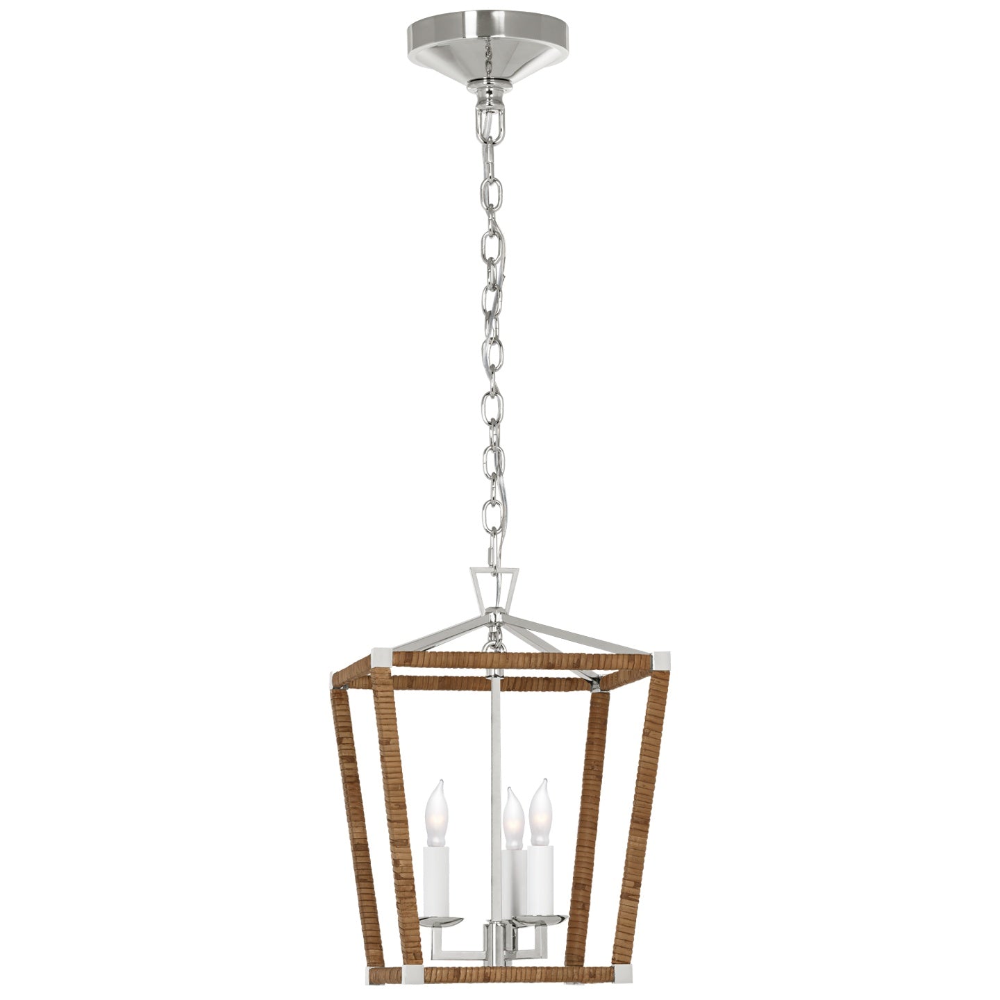 VISUAL COMFORT SIGNATURE, DARLANA MINI WRAPPED LANTERN, LANTERN CEILING LIGHT