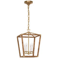 VISUAL COMFORT SIGNATURE, DARLANA WRAPPED LANTERN, LANTERN CEILING LIGHT