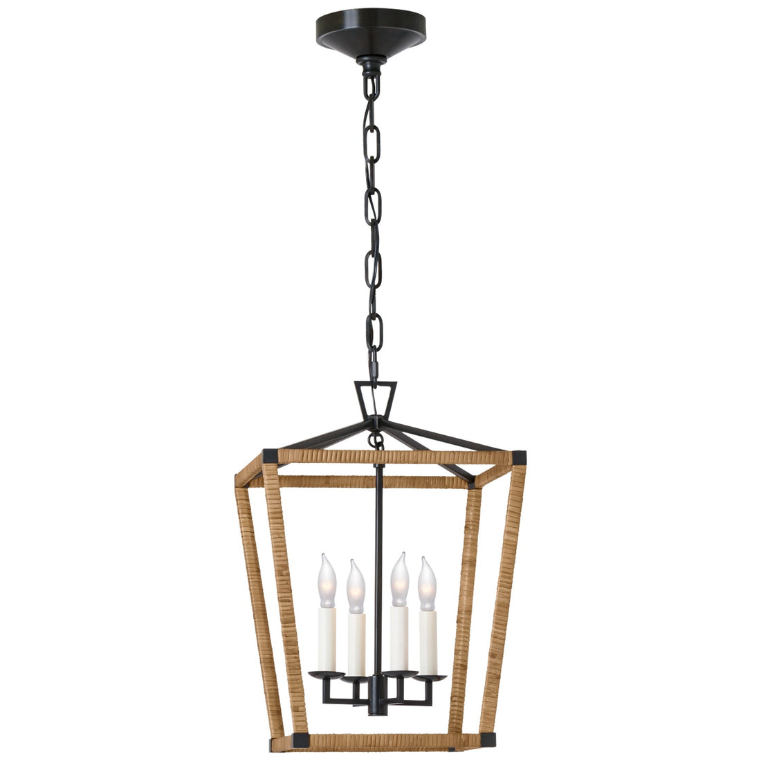 VISUAL COMFORT SIGNATURE, DARLANA WRAPPED LANTERN, LANTERN CEILING LIGHT