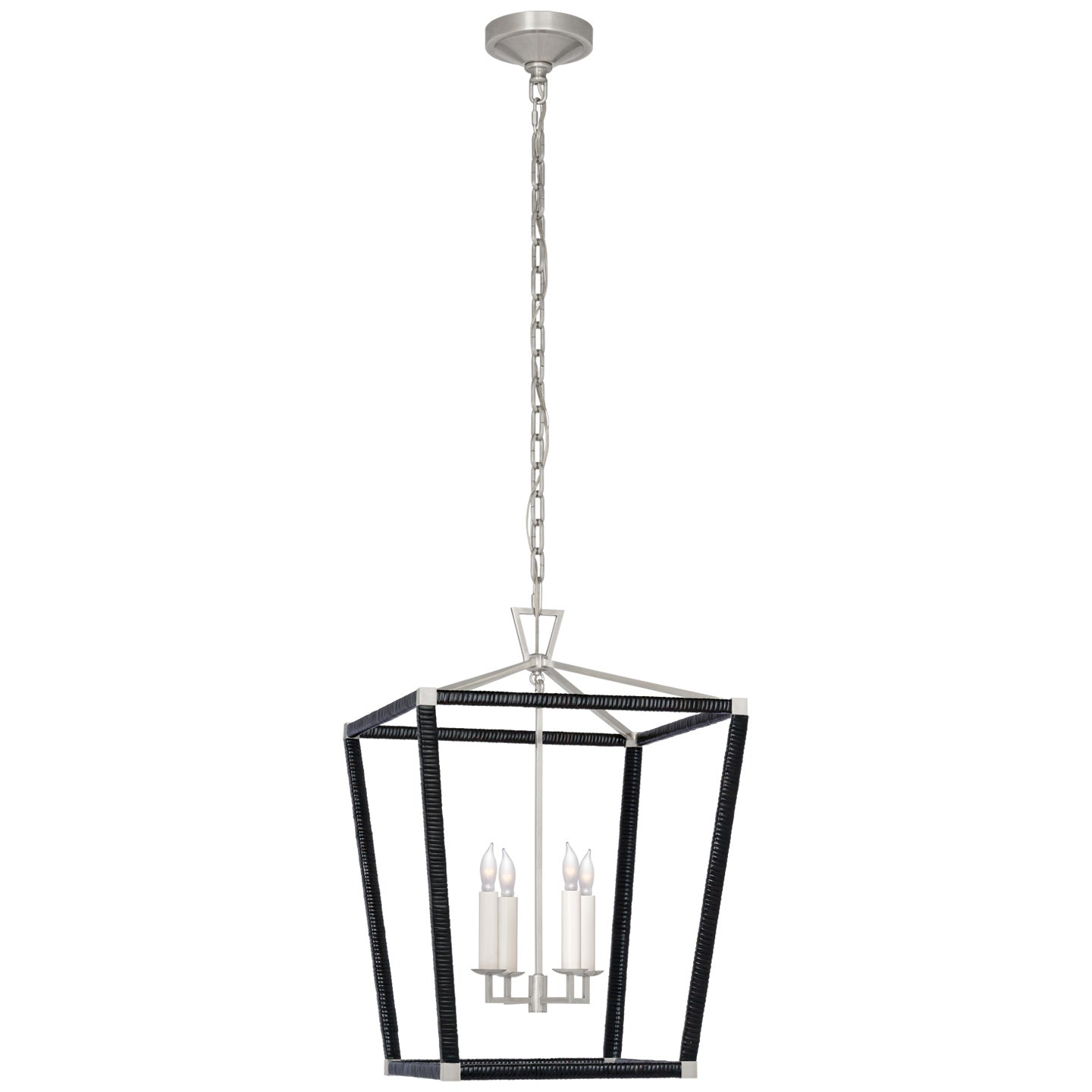 VISUAL COMFORT SIGNATURE, DARLANA WRAPPED LANTERN, LANTERN CEILING LIGHT