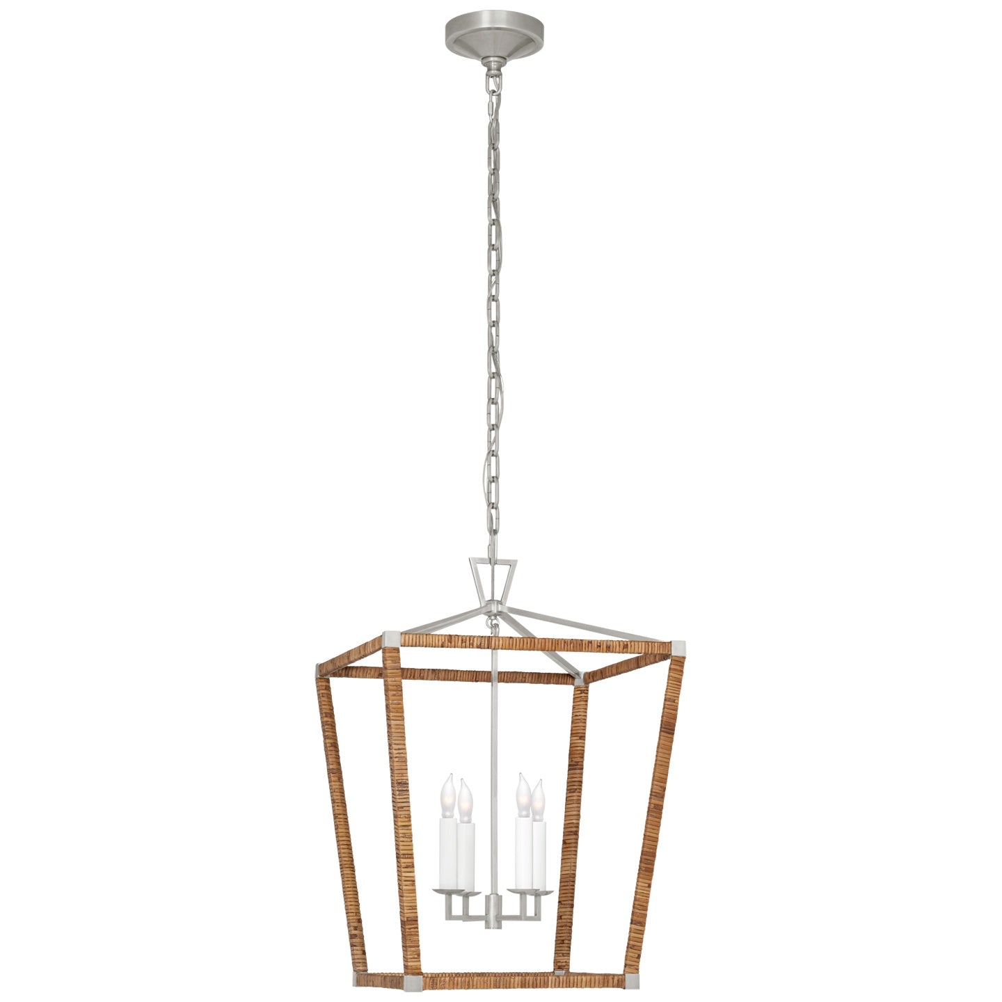 VISUAL COMFORT SIGNATURE, DARLANA WRAPPED LANTERN, LANTERN CEILING LIGHT