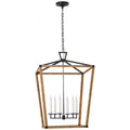 VISUAL COMFORT SIGNATURE, DARLANA WRAPPED LANTERN, LANTERN CEILING LIGHT