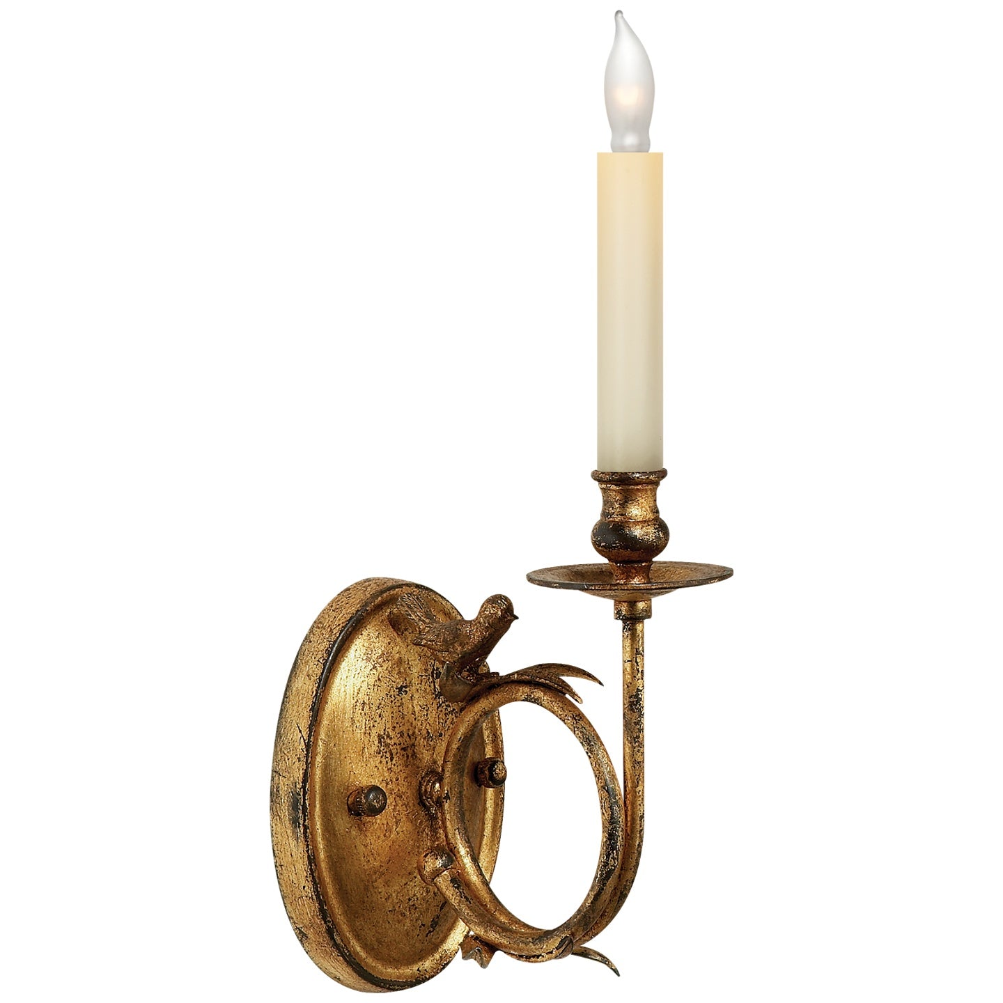 VISUAL COMFORT SIGNATURE, PERCHING BIRD SCONCE, WALL SCONCES