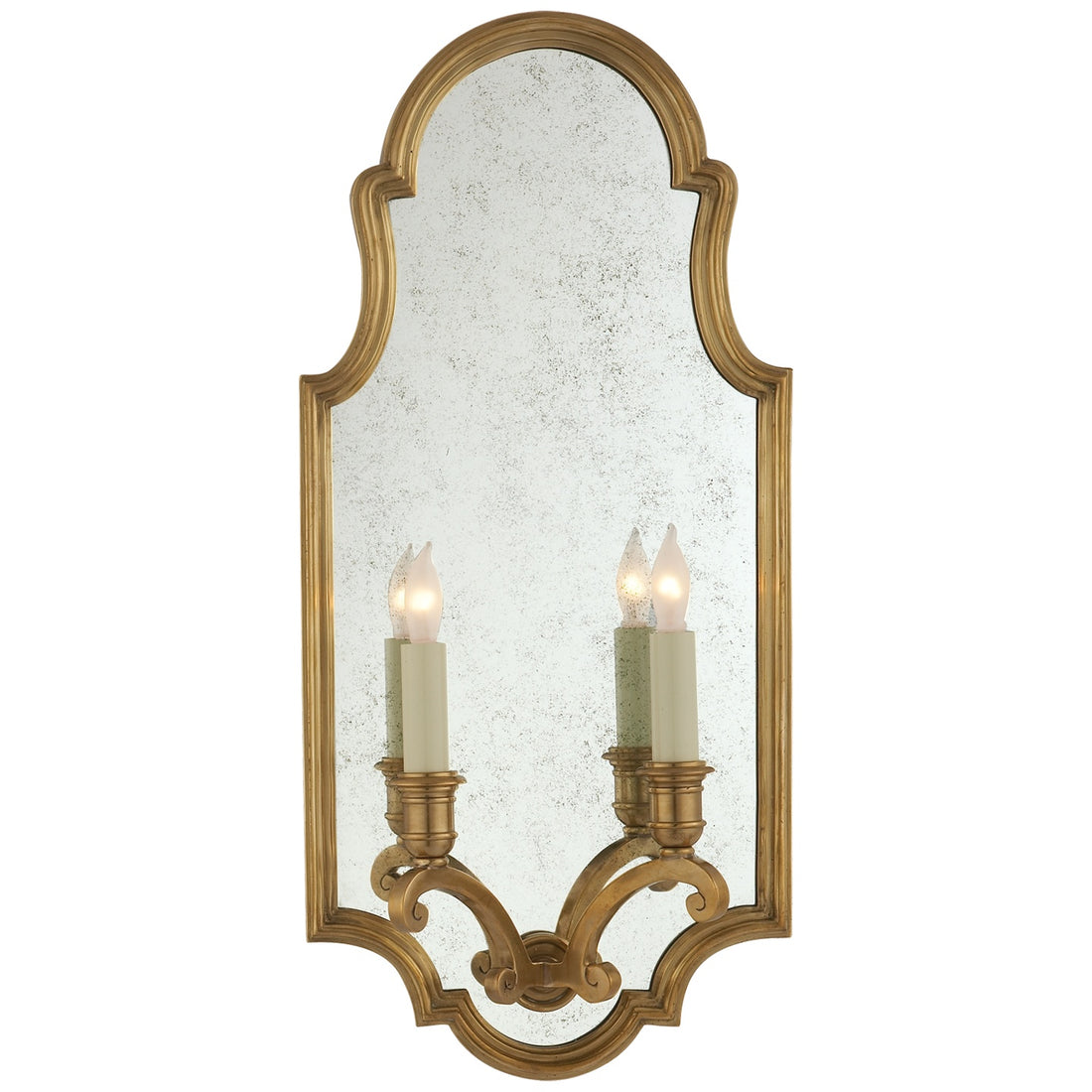 VISUAL COMFORT SIGNATURE, SUSSEX FRAMED DOUBLE SCONCE, WALL SCONCES