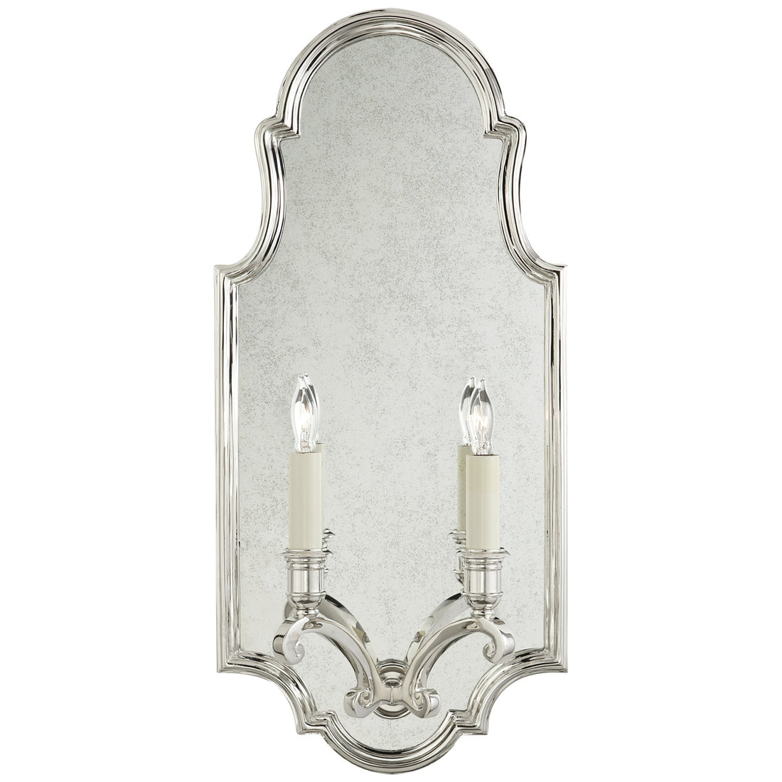 VISUAL COMFORT SIGNATURE, SUSSEX FRAMED DOUBLE SCONCE, WALL SCONCES