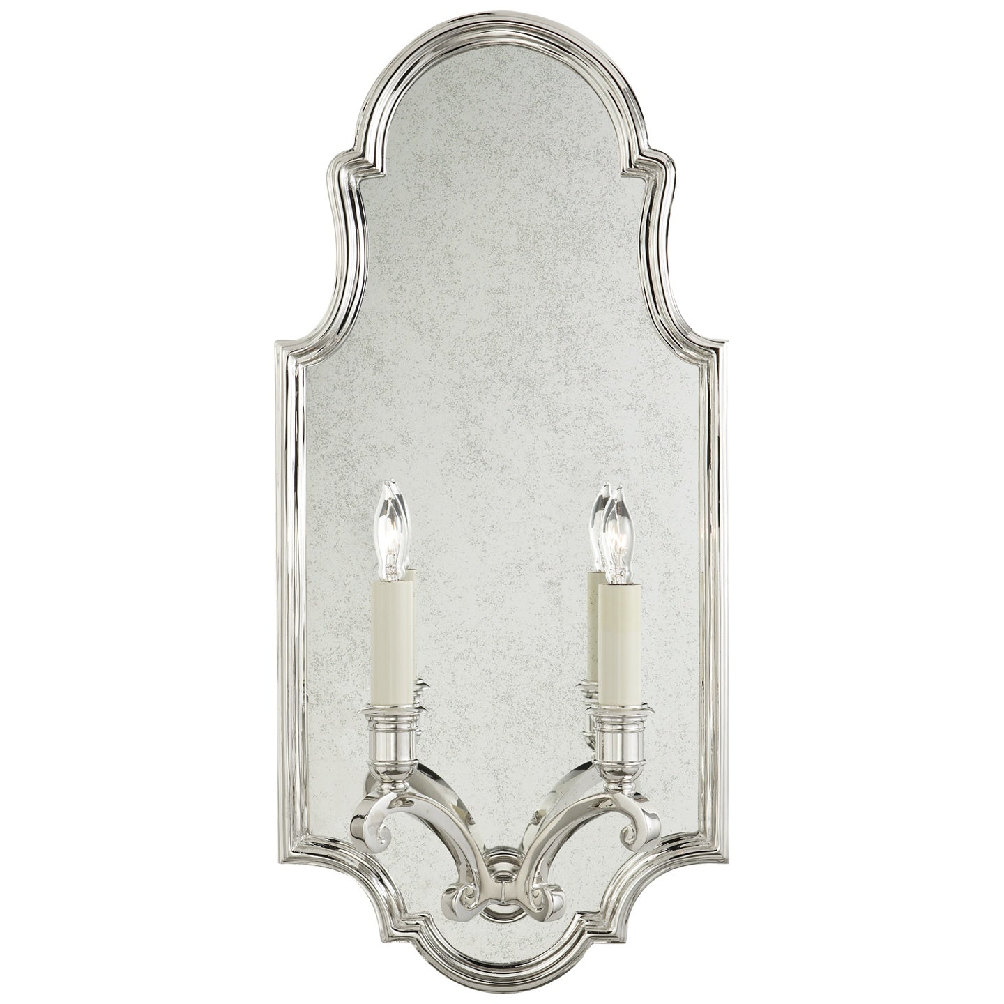 VISUAL COMFORT SIGNATURE, SUSSEX FRAMED DOUBLE SCONCE, WALL SCONCES