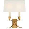 VISUAL COMFORT SIGNATURE, CROSS BOUILLOTTE SCONCE, WALL SCONCES