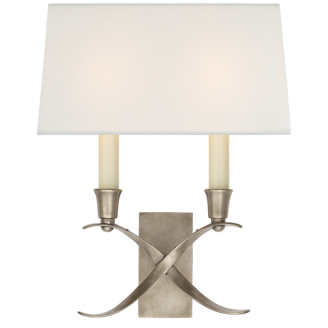 VISUAL COMFORT SIGNATURE CROSS BOUILLOTTE SCONCE