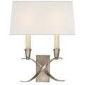 VISUAL COMFORT SIGNATURE, CROSS BOUILLOTTE SCONCE, WALL SCONCES