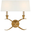 VISUAL COMFORT SIGNATURE, CROSS BOUILLOTTE SCONCE, WALL SCONCES