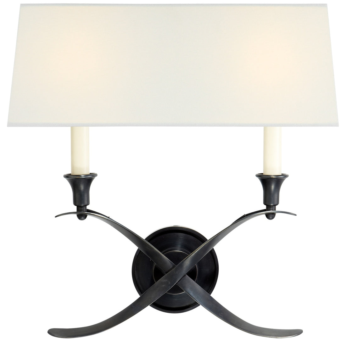 VISUAL COMFORT SIGNATURE CROSS BOUILLOTTE SCONCE