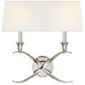 VISUAL COMFORT SIGNATURE, CROSS BOUILLOTTE SCONCE, WALL SCONCES