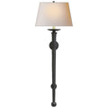VISUAL COMFORT SIGNATURE, LONG IRON TORCH, WALL SCONCES
