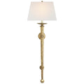 VISUAL COMFORT SIGNATURE, LONG IRON TORCH, WALL SCONCES