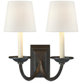 VISUAL COMFORT SIGNATURE, FLEMISH DOUBLE SCONCE, WALL SCONCES