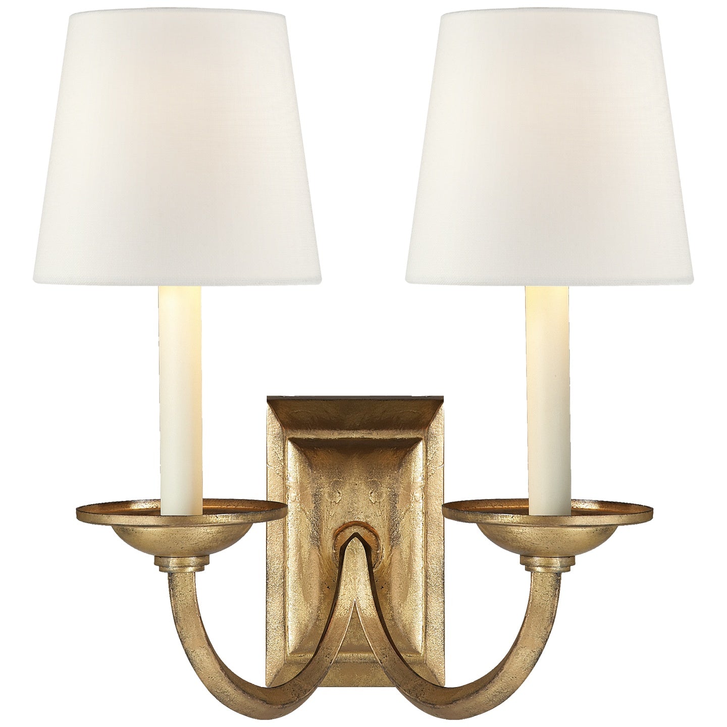 VISUAL COMFORT SIGNATURE, FLEMISH DOUBLE SCONCE, WALL SCONCES