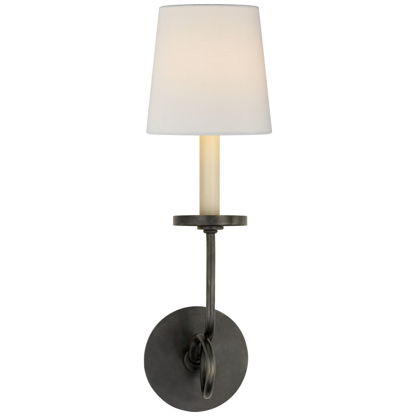 VISUAL COMFORT SIGNATURE, SYMMETRIC TWIST SINGLE SCONCE, WALL SCONCES