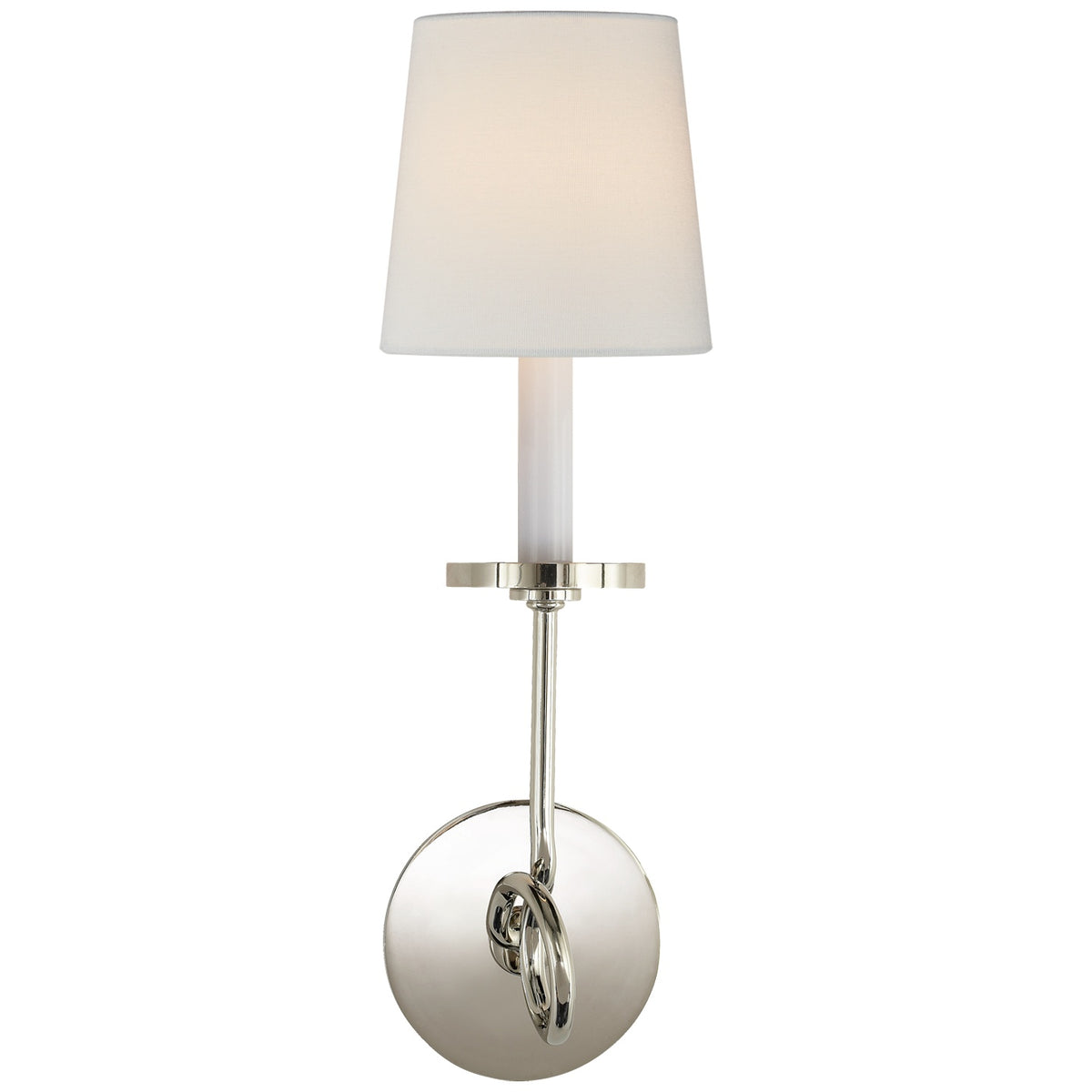 VISUAL COMFORT SIGNATURE, SYMMETRIC TWIST SINGLE SCONCE, WALL SCONCES