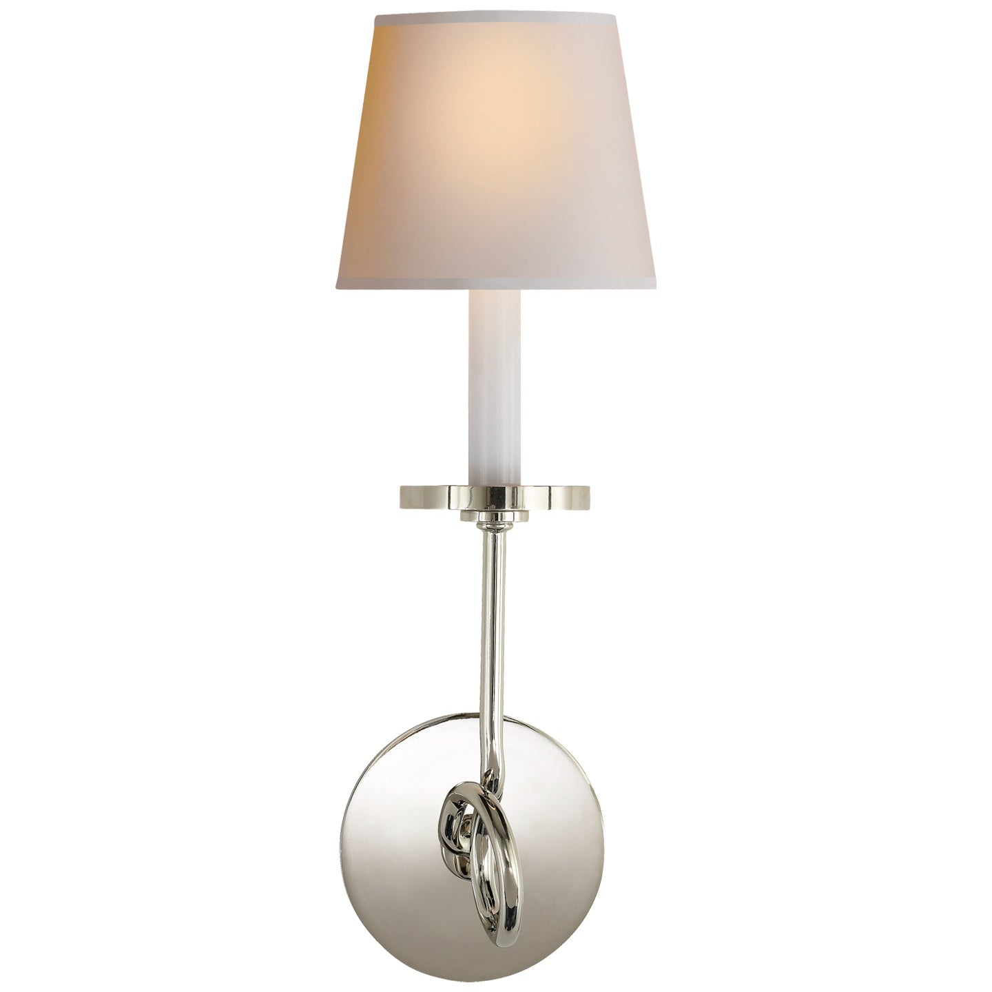 VISUAL COMFORT SIGNATURE, SYMMETRIC TWIST SINGLE SCONCE, WALL SCONCES