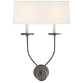 VISUAL COMFORT SIGNATURE, SYMMETRIC TWIST DOUBLE SCONCE, WALL SCONCES