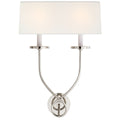 VISUAL COMFORT SIGNATURE, SYMMETRIC TWIST DOUBLE SCONCE, WALL SCONCES