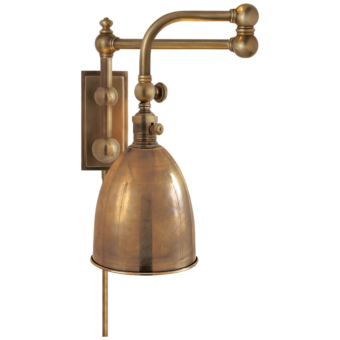 VISUAL COMFORT SIGNATURE, PIMLICO DOUBLE SWING ARM, WALL SCONCES