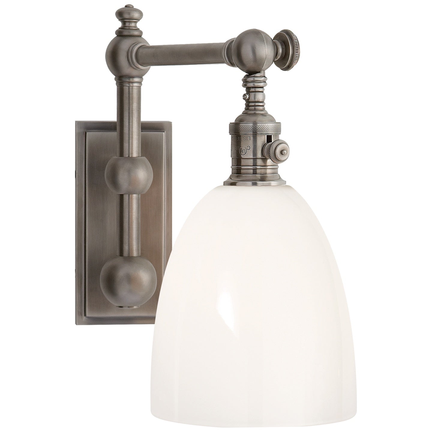 VISUAL COMFORT SIGNATURE, PIMLICO SINGLE LIGHT, BATH VANITY LIGHT