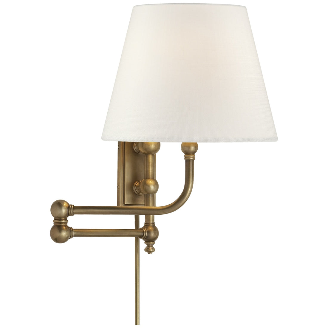 VISUAL COMFORT SIGNATURE, PIMLICO SWING ARM, WALL SCONCES