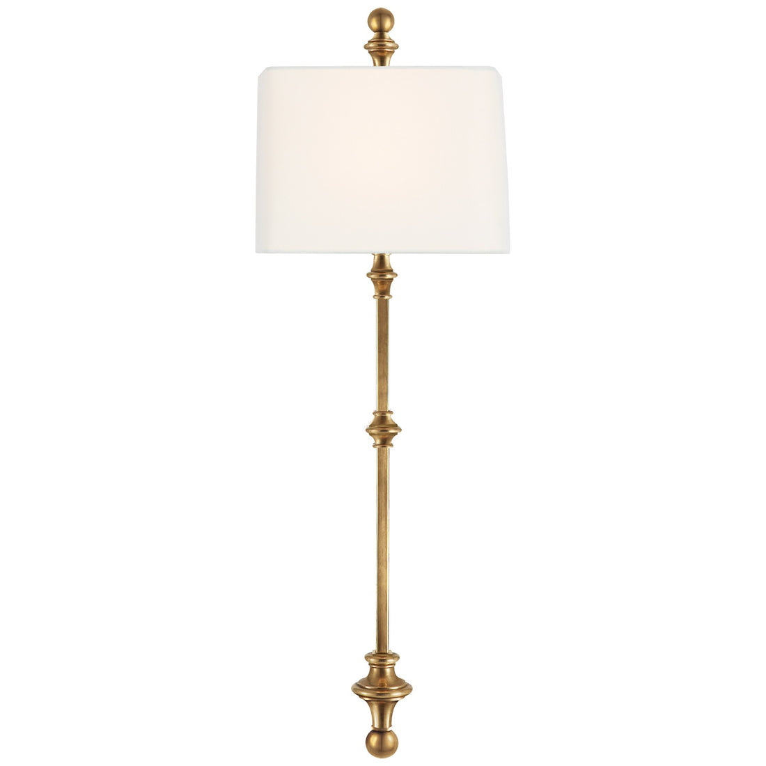 VISUAL COMFORT SIGNATURE, CAWDOR STANCHION WALL LIGHT, WALL SCONCES